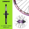 TANKE MTB Wheelset 26 inch Disc Brake MTB single-speed DJ AM Enduro DH Wheelset Hub MTX33/39 aluminum alloy Mountain wheel set