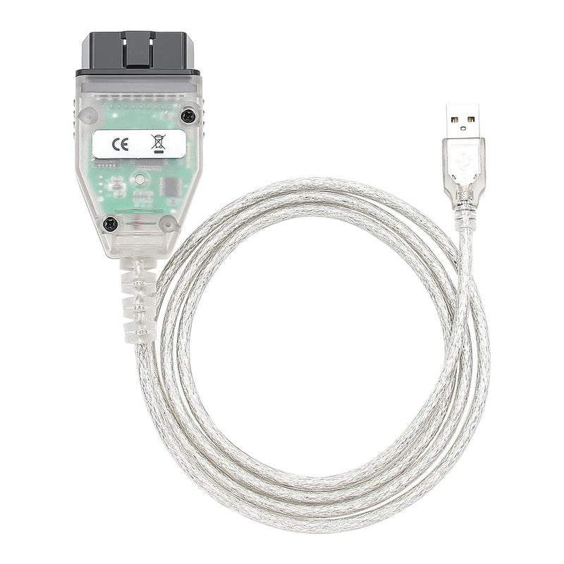 For K DCAN K+CAN FTDI Chip OBD2 Auto Car Diagnostic Tools OBD 2 Scanner Switch USB Interface Cable K + DCAN