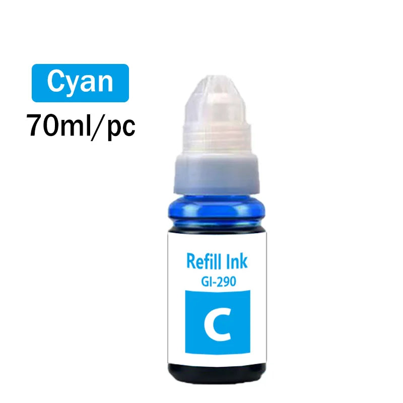 GI-290 GI 290 GI290 GI-490 GI 890 590 Refill Ink for Canon PIXMA G1400 G1410 G1411 G2400 G2410 G2411 G3400 G3410 G3411 G4400