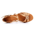 Dance Shoes For Girls And Women, Latin Salon Shoes, Modern Tango Dancing Performance Shoes, Salsa Sandals, 3.5cm Jump