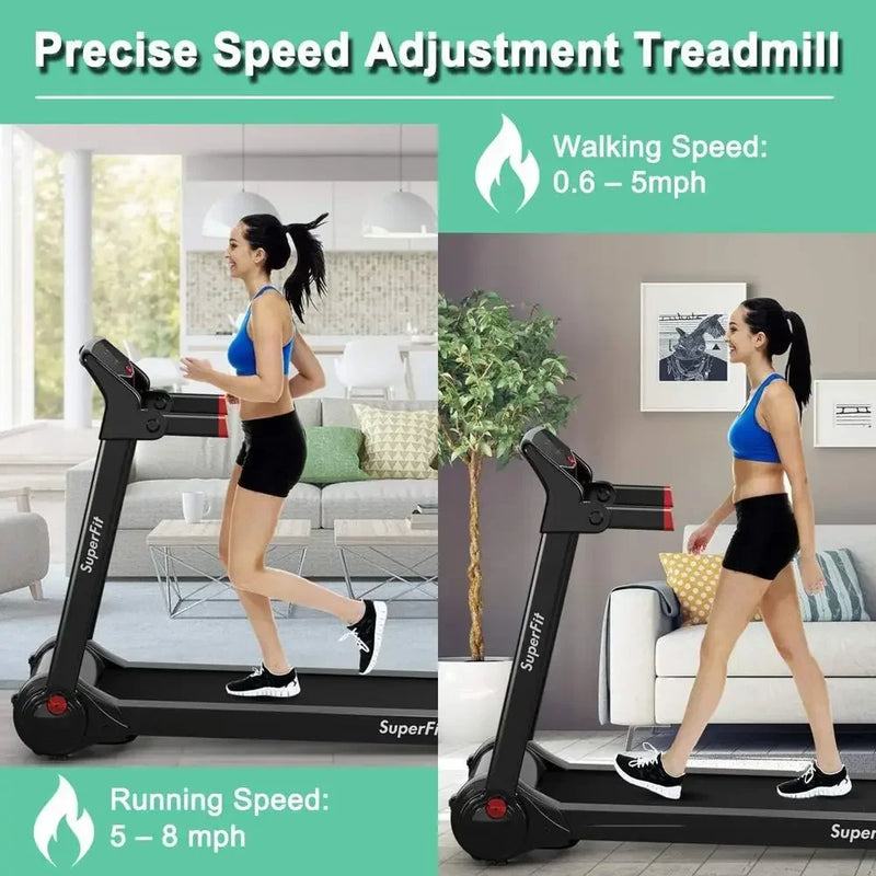 Bluetooth - Enabled 3.0HP Treadmill with HD Touchscreen - View 5 | SAMAG