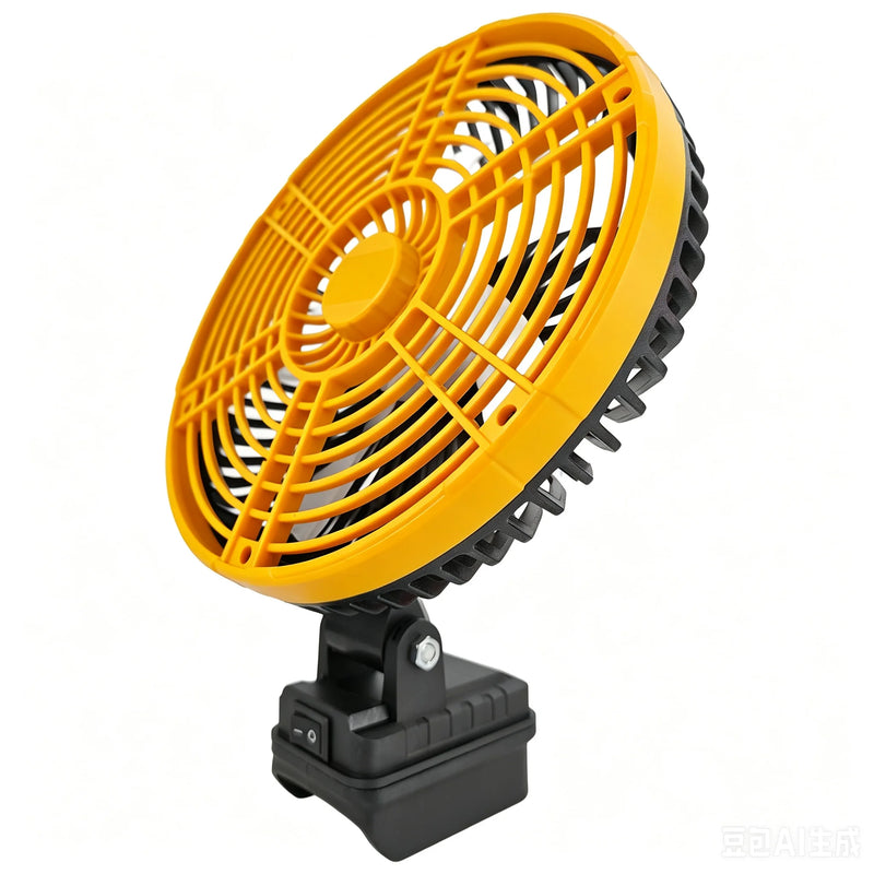 Powered Desktop Fan 8 Inch 360° Rotation Portable Electric Outdoor Camping for Home Office Computer For - View 6 | SAMAG