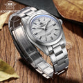 ADDIESDIVE 2026 Men's Quartz Watches Bubble Mirror Glass 100M Waterproof New 316L Stainless Steel Luxury Business Dress Watches