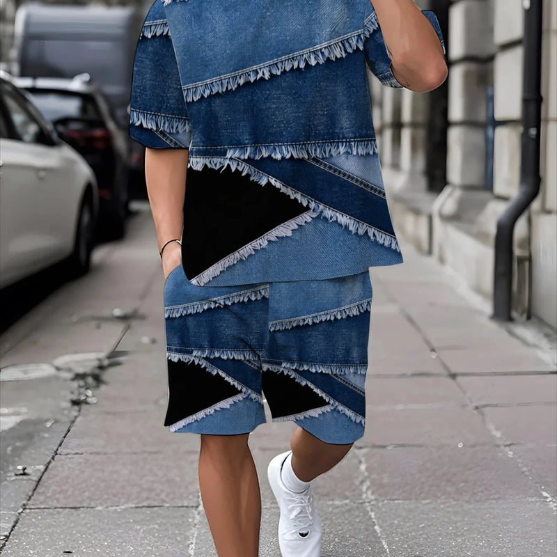 Men's Matching Sets Plus Size Menswear Tracksuit Clothing | SAMAG