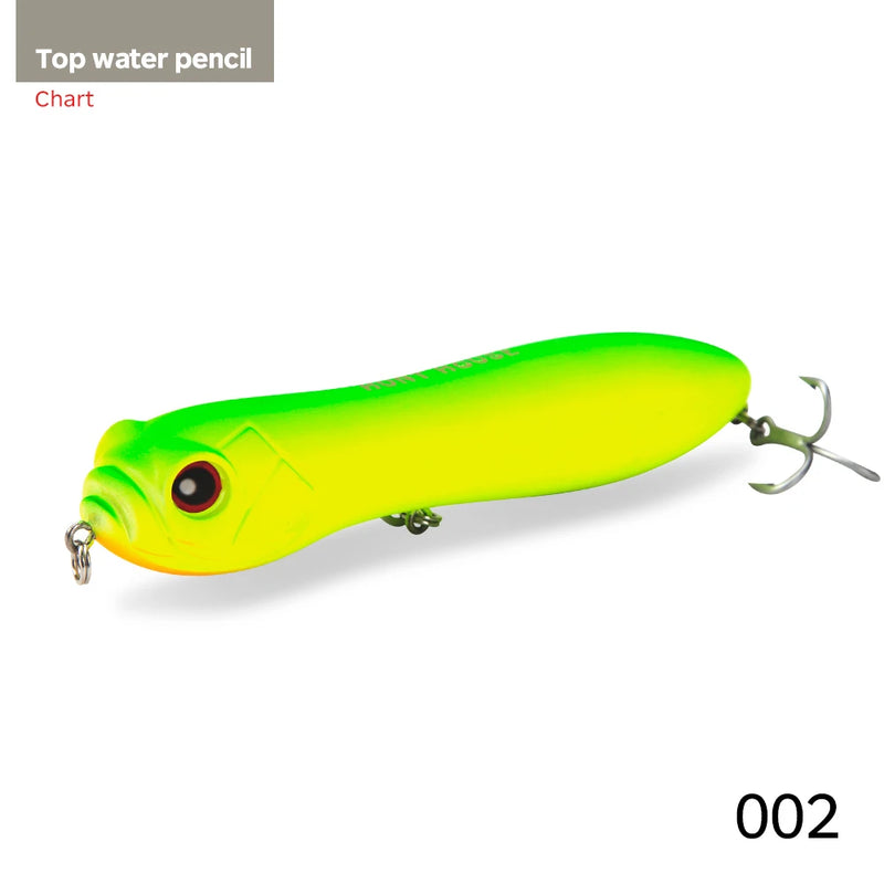 HuntHouse Crazy Surface Tractor Topwater Pencil Fishing | SAMAG