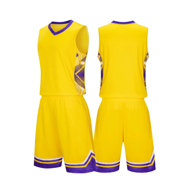 Adult Kid Custom Youth Comfortable Quick-drying Basketball Jersey Training Uniform Sleeveless Shirt Outdoor Sportswear Clothing
