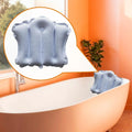 Inflatable Bath Pillow Waterproof Neck Support Tub Pillow SPA Bathtub Head Rest for Tub Bath Pool Neck and Shoulders Aid SPA