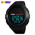SKMEI 1405 Sport Digital Mens Wristwatches Solar For Power Enviormentally Alarm Male Clock reloj hombre Men Luminous Watches