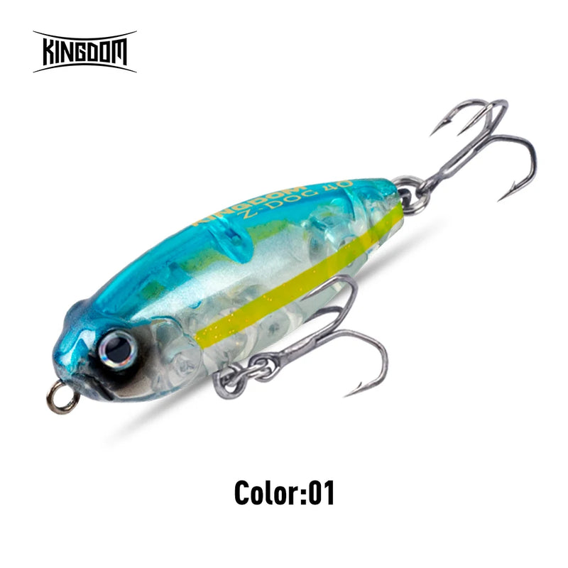 Kingdom Z-Dog Floating Pencil Fishing Lures 40mm 3.2g | SAMAG