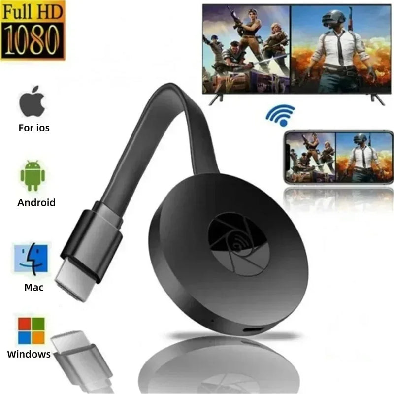 1080P G2 Miracast TV Dongle WIFI Wireless TV Stick Support hdmi-Compatible Mirror Screen Display Adapter For IOS Android Phone