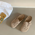 Women's Suede Clogs with Adjustable Strap Fashion Cork Footbed Genuine Leather Mules Outdoof New Slip on Potato Shoes