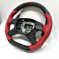 Personalized Carbon Fiber Steering Wheel Fit for Mercedes-Benz W212 W204 205 809 C ClASS C43 C63 Carbon Fiber Car Steering Wheel