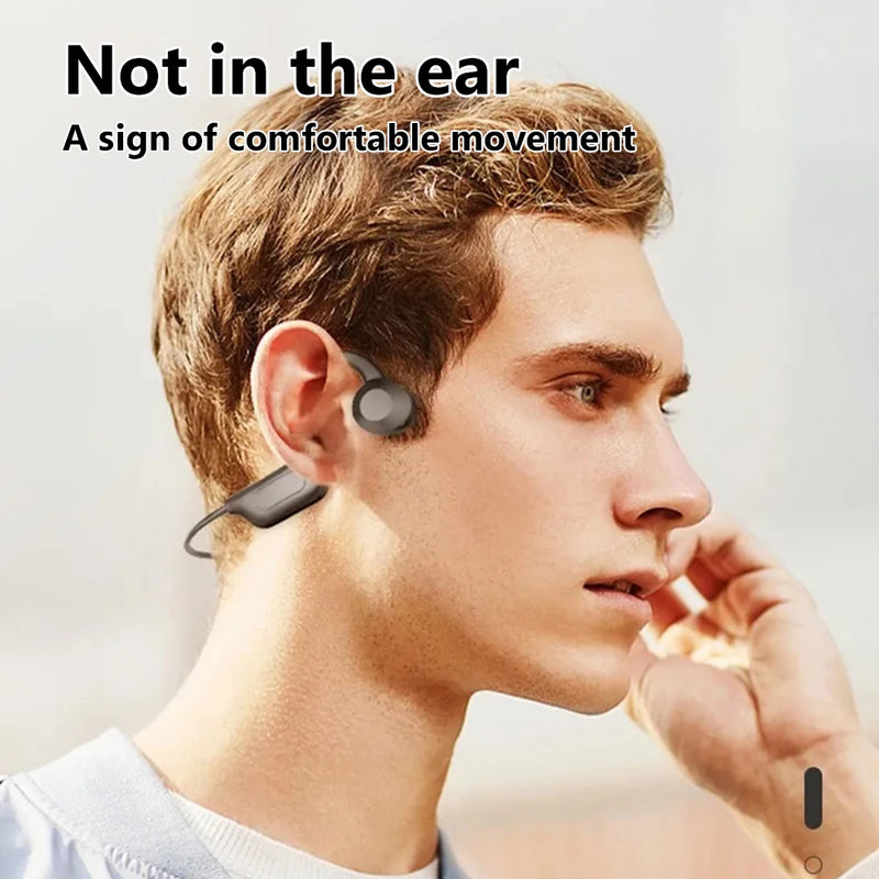 Lenovo Bone Conduction Wireless Headphones IPX8 Waterproof Swimming Sports Headset Hand-free With Mic For Running Earbuds