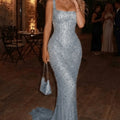 Luxury Evening Dresses Elegant Mermaid Prom Dress | SAMAG