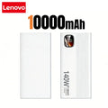 Lenovo 500000mAh 140W PowerBank Super Fast Charge Portable Powerbank External Battery Charger LED Display For iPhone