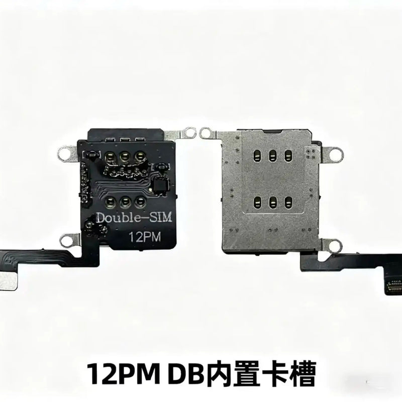 IP12 to 16 Built-In R-SIM DB Double SIM MEP SED iC Flex Cable SIM Card Management Accessory for iPhone