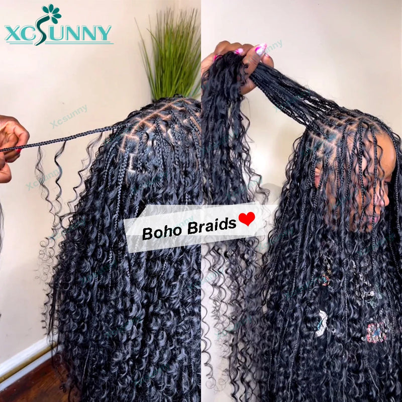 Bulk Human Hair For Braiding Bundles Double Drawn Color 30 Blonde Mixed No Weft Curly Burmese Boho Braids Human Hair Extensions