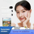 UV Face Shield Sticker Adhersive Glue Golf Sport Outdoor Protection Skincare Sun Block Patch Eye Cover Anti-Glare Pads Sunscreen
