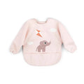 Cute Baby Bibs Waterproof Oil Proof Apron New Double Buckle Washcloth Feeding Bib Soft Burp Cloth For Boy Girl Bandana Bibs
