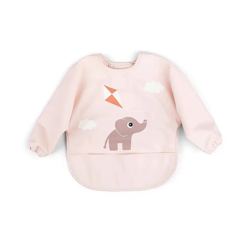 Cute Baby Bibs Waterproof Oil Proof Apron New Double Buckle Washcloth Feeding Bib Soft Burp Cloth For Boy Girl Bandana Bibs