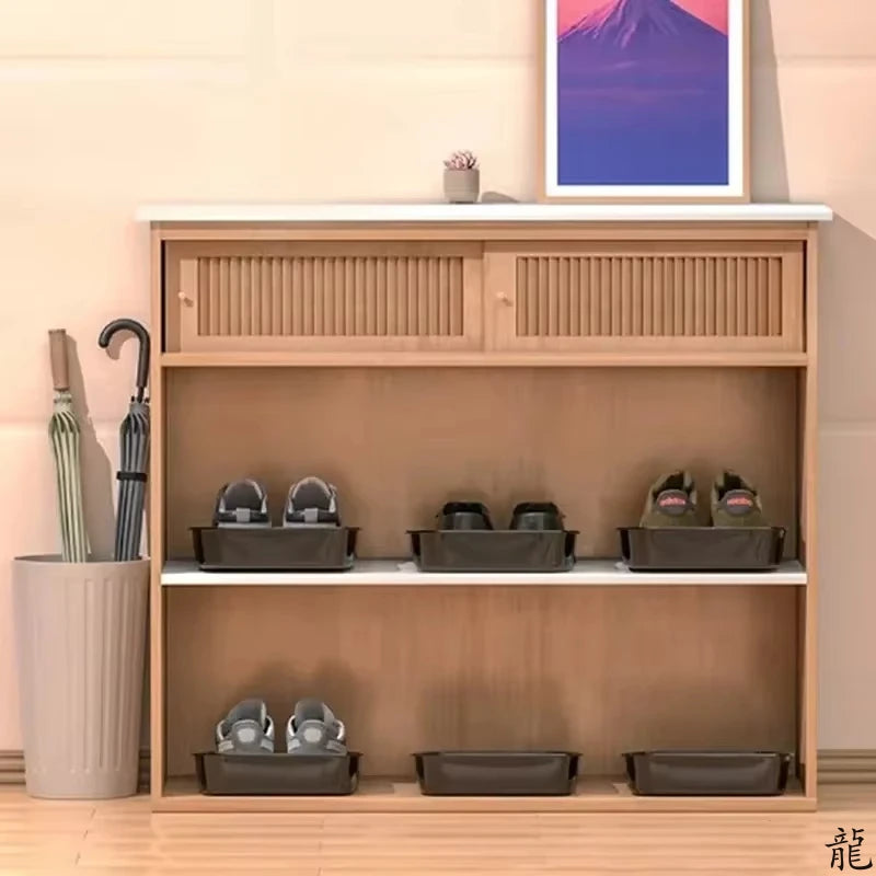 Car Shoes Storage Tray Interior Multifunctional Durable Accessory Tidying Vehicle Organizer Under Seat Container Box