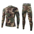 Winter Top Quality New Thermal Underwear Men Underwear Sets Compression Fleece Sweat Quick Drying Thermo Underwear Men Clothing