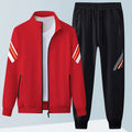 Men's Sports Two - piece Casual Spring And Autumn Long Sleeve Cardigan Sweatshirt Trousers Outdoor Suit - View 6 | SAMAG