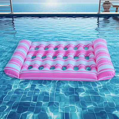 Inflatable Water Sleeping Bed PVC Floating Lounger Air | SAMAG