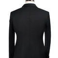 DAROuomo 2026 Men's Slim Fit Formal Business Suit 2Pcs Set - DR8211 (Jacket + Pants) for Work Wear