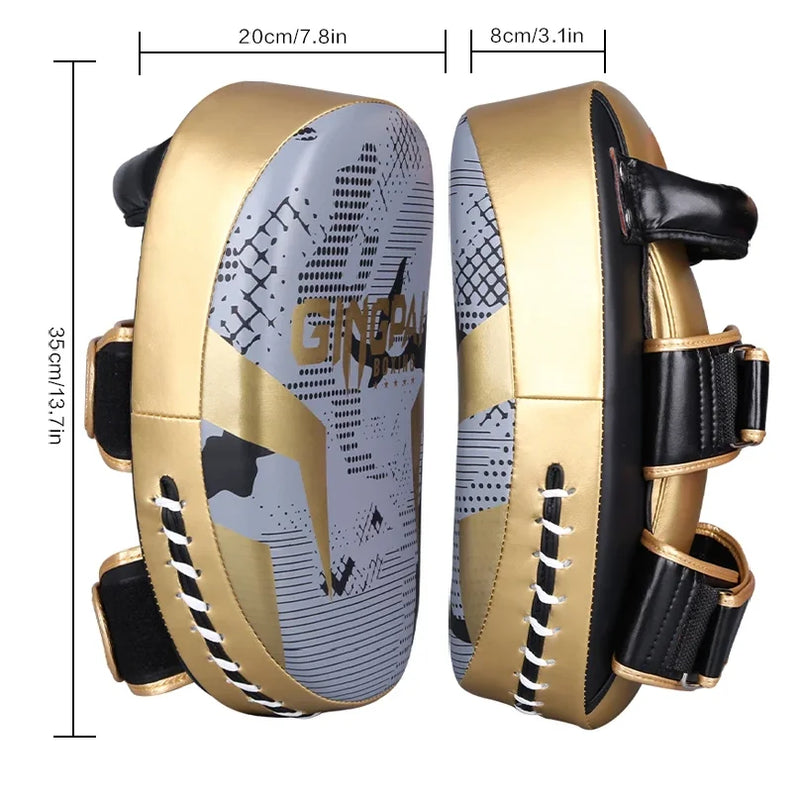 Boxing Kick Pad Punching Focus Leg Gloves Kickboxing - View 3 | SAMAG