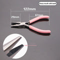 Jewelry Crimping Pliers For Making Tips Tool Tweezers Crimp Nose Pliers Jump Rings & Split Rings Double Rings Diy Accessories