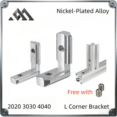 L Corner Bracket 3030 4040 Aluminum Profile Extrusion | SAMAG