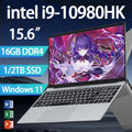 2026 Laptop Windows 11 Intel Core i9 10980HK 15.6 inch Gaming Laptops Portable Computer Backlit keyboard 16GB RAM 1TB SSD Pc