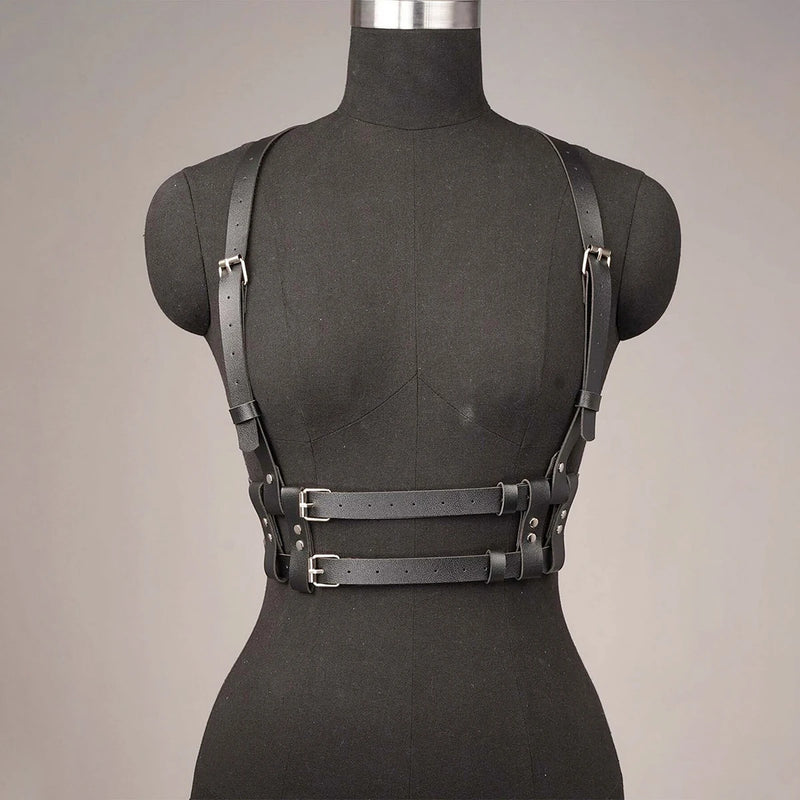 Women Punk Fashion Belt Street Style Shaping Waistband Suspenders for Women  Body Harness Corset Belt Gothic Clothing Accessorie