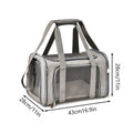 1PC Cat, Dog Carrier for Small Medium Cats Puppies up to 15 Lbs, Collapsible Travel Puppy Carrier
