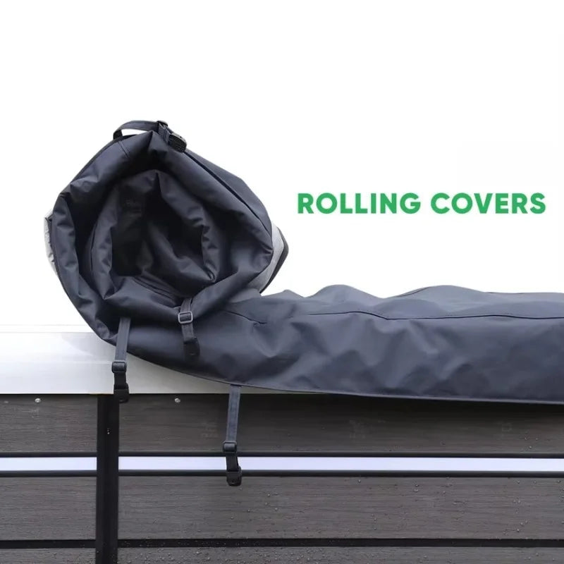 Modern Rectangular Spa Insulation Cover Thermal Insulation Swimming Roll Outdoor