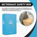 Dictionary Book Safe Storage Box, With 3 Digital Combination Lock, Anti - Theft Secret | SAMAG