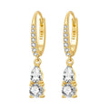 Orstarry S925 Sterling Silver 18k Gold Modern Square Earrings Hoop Earrings For Women Jewelry Original Trendy Anniversary Gifts