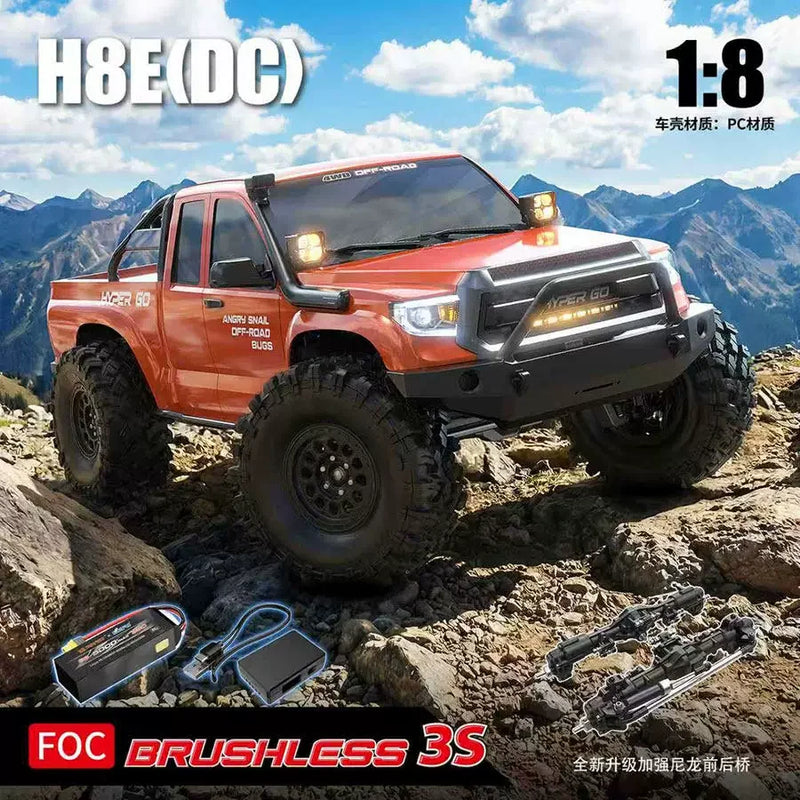 Meijiaxin HYPER 1:8 brushless H8E remote control car electric four-wheel drive climbing car off-road vehicle high and low speed