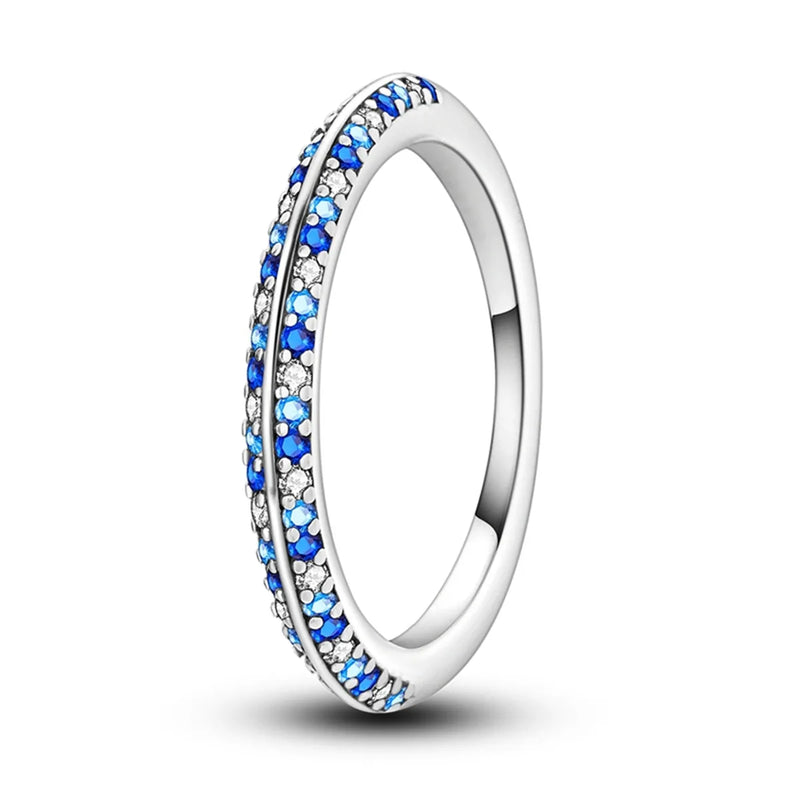 Orstarry S925 Sterling Silver Blue Butterfly Insect Closed Ring For Women Original Finger Jewelry Party - Visuel 20 | SAMAG