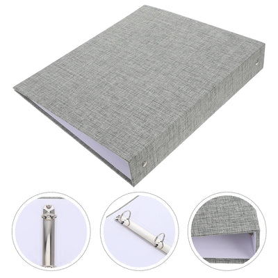 A4 3 Ring Binder Sturdy Fabric Covered File Folder | SAMAG