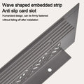 Aluminum Alloy Vents Cover Rectangle Louver Ventilator Grille Cover Breathable Mesh 50/80mm Wide Air Vent Decor