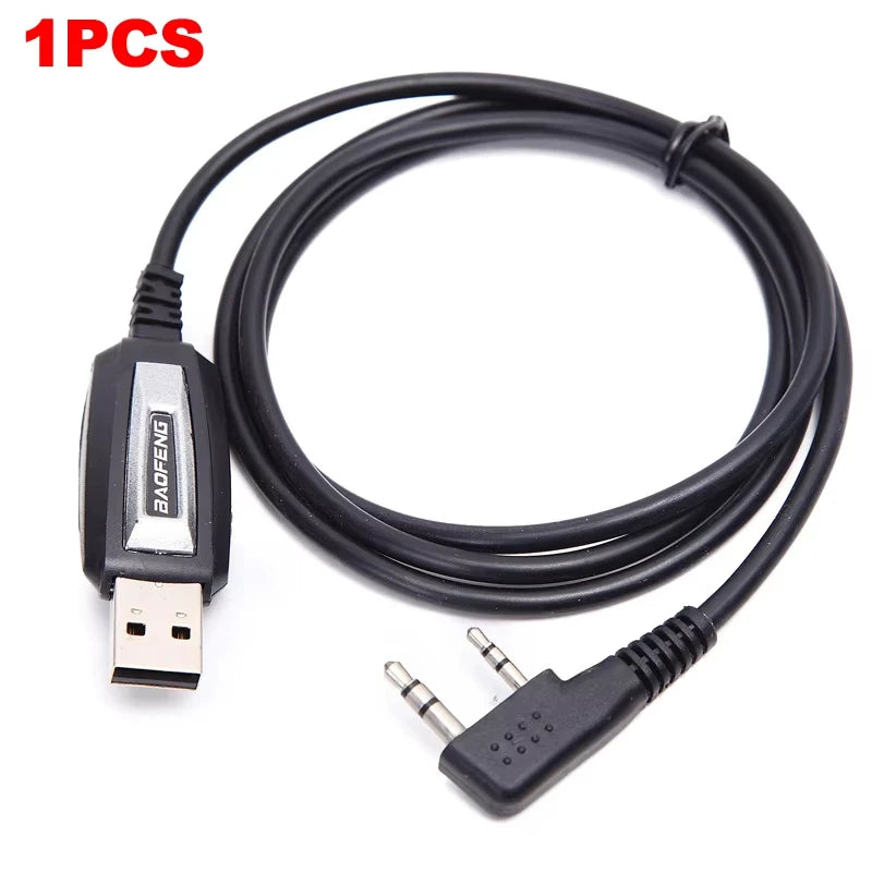 Baofeng Cable USB Programming K Plug for Baofeng Walkie Talkie UV-5R BF-888S UV-5R Mini UV-21 K5Plus 5RM Quansheng UV-K6