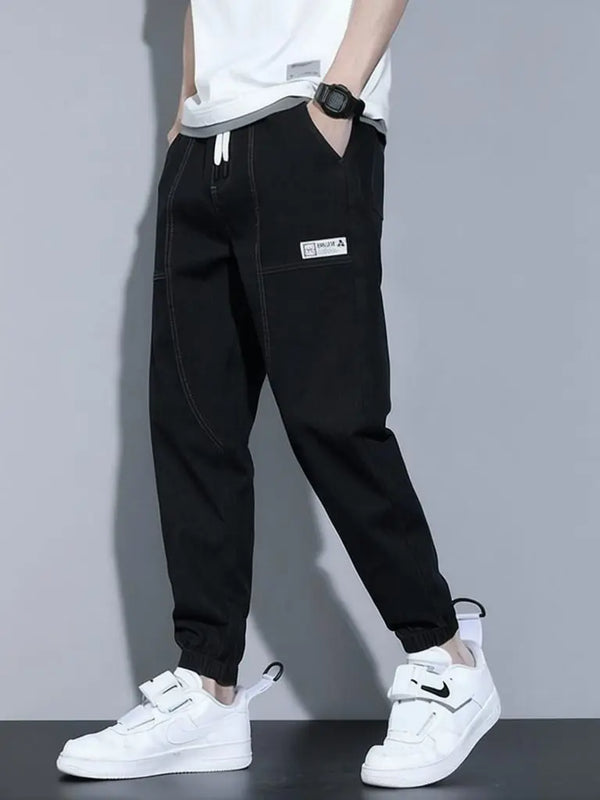 Vintage Streetwear Baggy Jeans Men Loose Denim Jogger | SAMAG