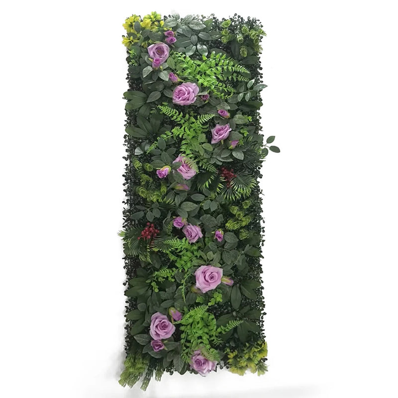 40*120CM Artificial Lawn Home Decoration Plants Wall Panels Plants Grass Branches Mixed Lawn Moss Grass