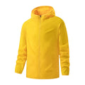 JNLN Men Women Hiking Jackets Waterproof Sun Protective Windbreaker Unisex Camping Climbing Outdoor Rain Coat Portable Clothes