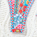 Women's Two Piece Bikini Set 2025, Sexy Triangle Push Up Swimsuit, Floral Print Bathing Suit, Beach Swimwear