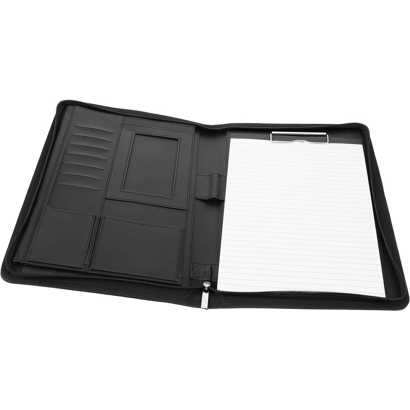 1Set A4 Zipper Binder Multifunctional Document Organizer Folder Office Portfolio Business Folder Portfolio Binder Organizer
