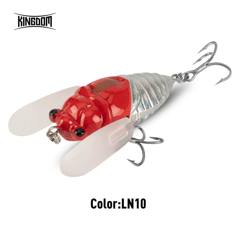 Kingdom Fishing Lure Bionic Cicada 40mm5.5g 55mm12.1g | SAMAG