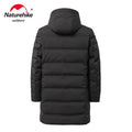 Naturehike Men Down Winter New Warm Thick Windproof Parkas Jackets Coat Men Autumn Fashion Hooded Slim Fit Casual Casual Parkas